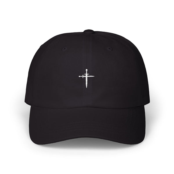 BLACK EMBROIDERED CAP