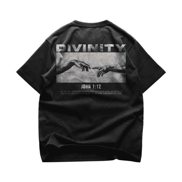 OVERSIZED "DIVINITY" TEE