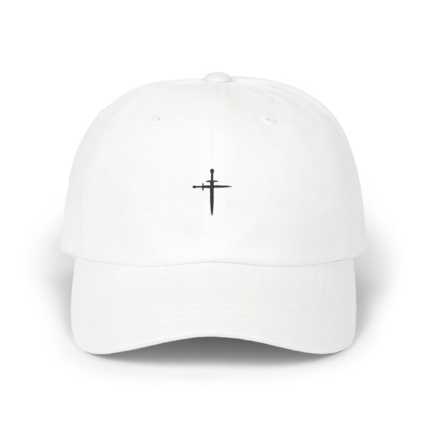 WHITE EMBROIDERED CAP