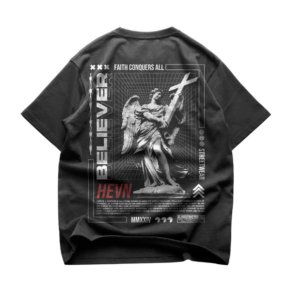 PREMIUM "BELIEVER" STAPLE TEE