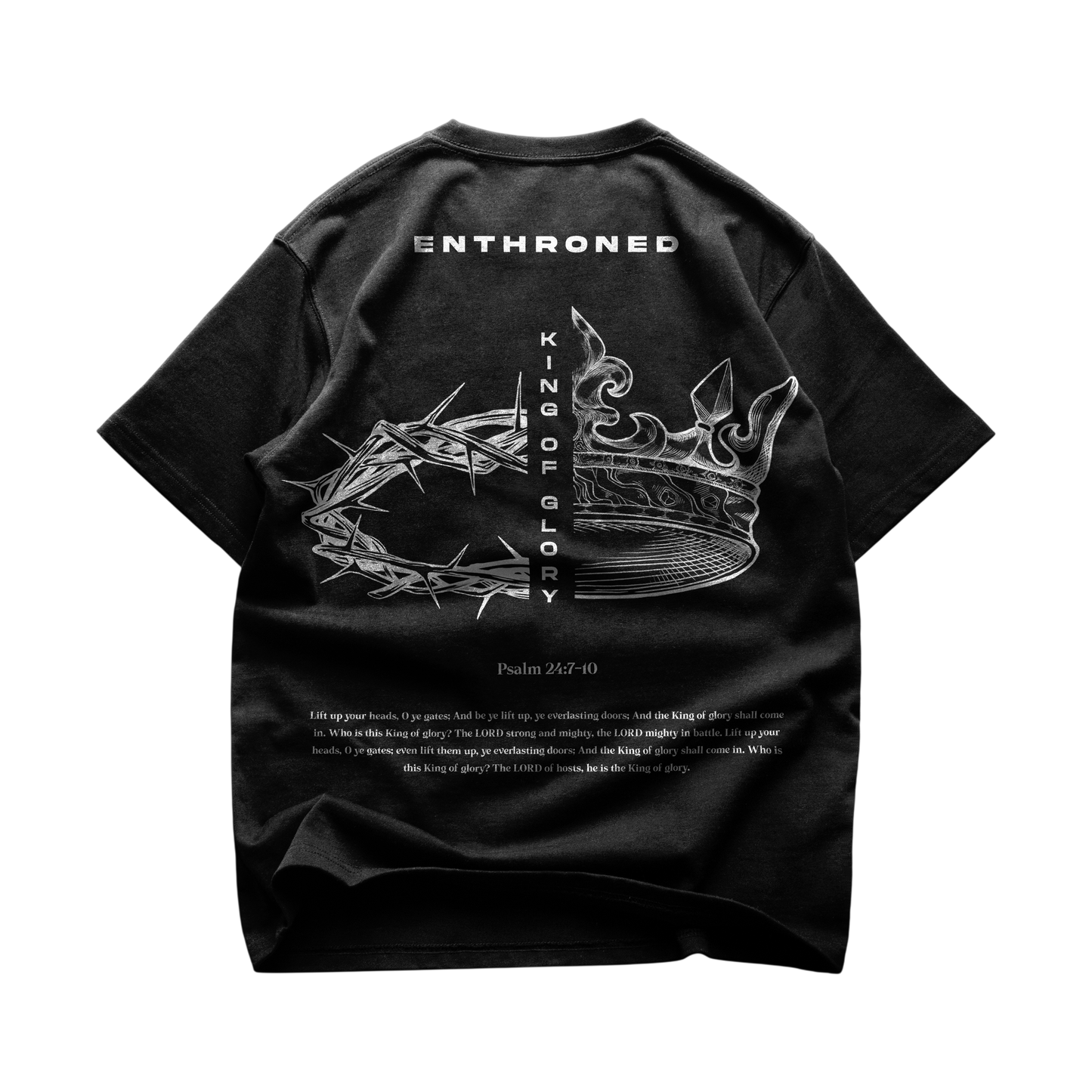 KOG Tee — Christian streetwear by HEVN (Psalm 24) — faith-driven design