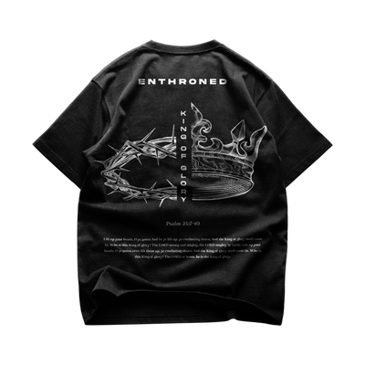 KOG Oversized Tee — Christian streetwear by HEVN (Psalm 24) — faith-driven design