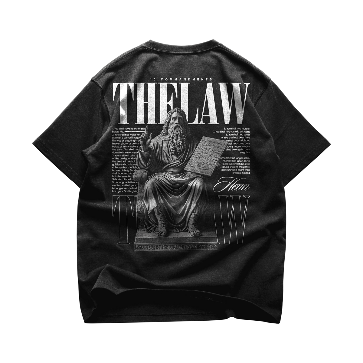 OVERSIZED "LAW" TEE