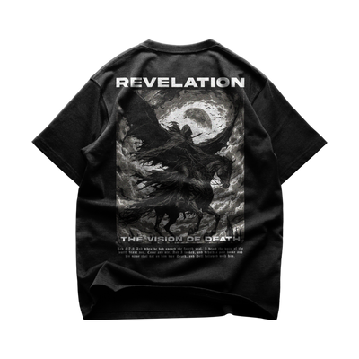 REVELATION Oversized Tee — Christian streetwear by HEVN (Revelation 1)